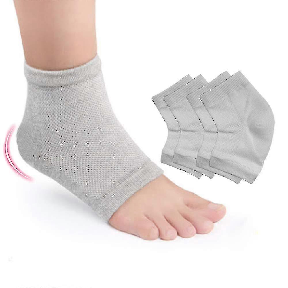 Gel Socks Heel Protector, Heel Sock, Foot Care Soothing Dry Feet And Heels Quick Recovery