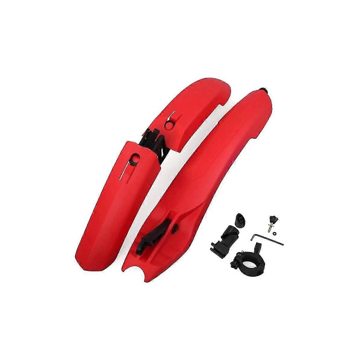 Mud Removal Of Front And Rear Baffles Of Bicycle Rain Shields Road Racings Car,cycling Equipment,red XYT
