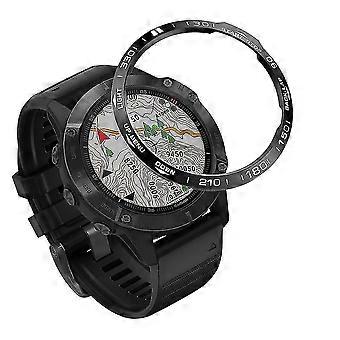 Stainless Steel Replacement Watch Bezel (Type B) for Garmin Fenix 6/6 Pro/ 6 Sapphire-FCY