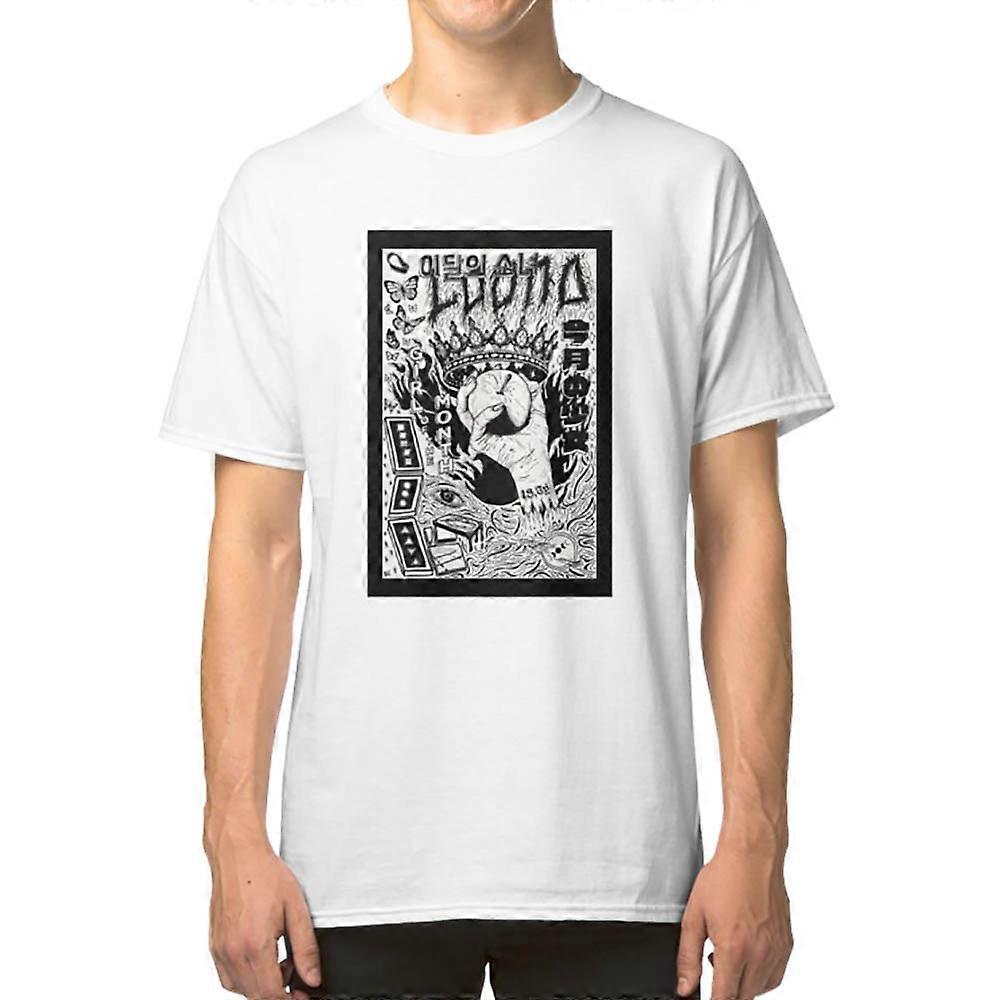 LOONA Siyah Beyaz Tişört