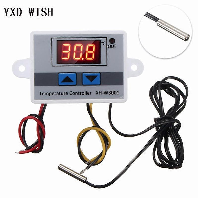 XH-W3001 Digital Temperature Controller Thermostat W3001 110V 220V 12V 24V Thermoregulator Aquarium Incubator Temp Regulator
