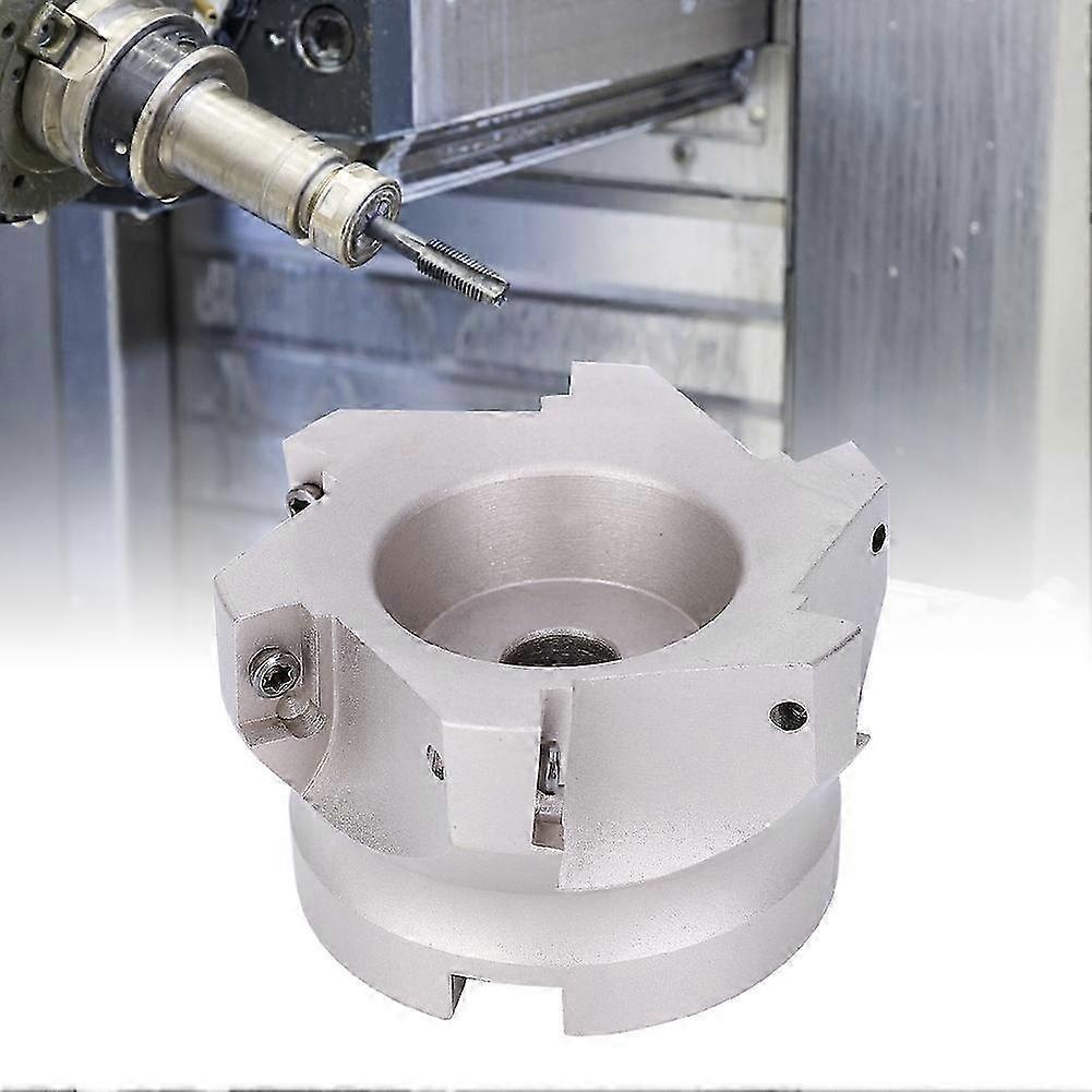 90 Degree Milling Cutter High Carbon Steel Right Angle End Mill Cutter BAP400R-80-27-6T