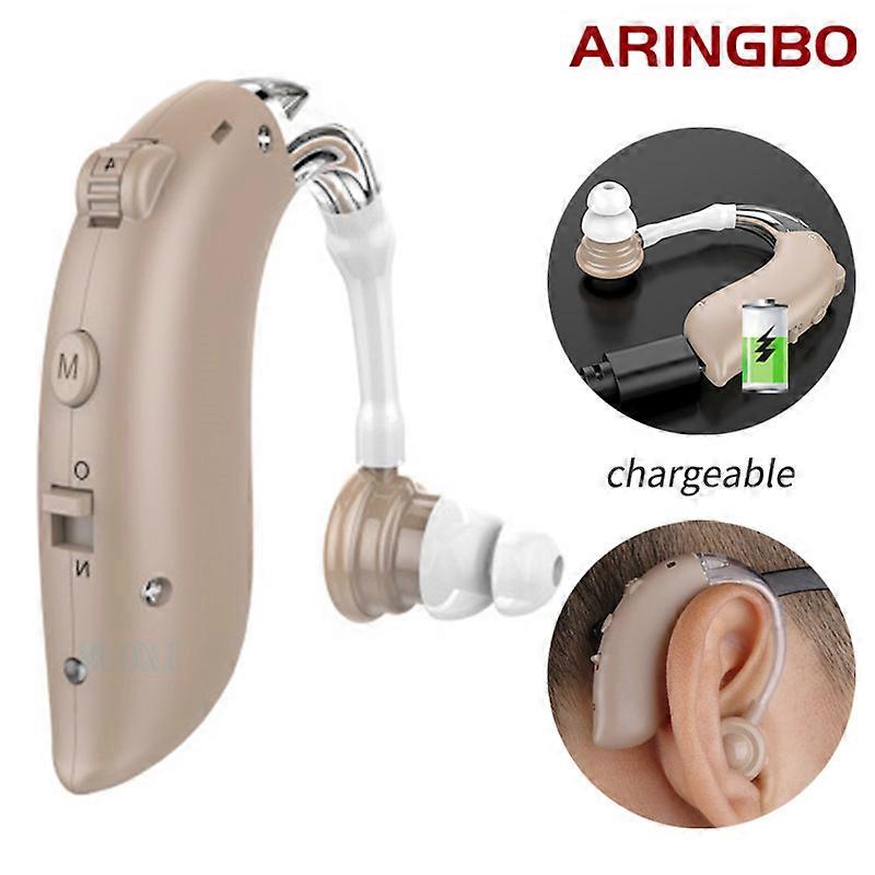 2022 Best USB Hearing Aid With Charger Medical Ear Apparatus Volume Control Adjustable Tone Deaf Equipment For The Elderly