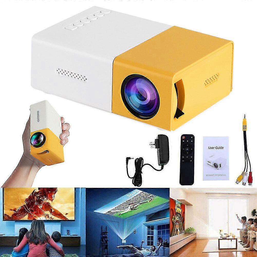 Portable Projector 1080p Hd Mini Home Cinema Projector Multimedia