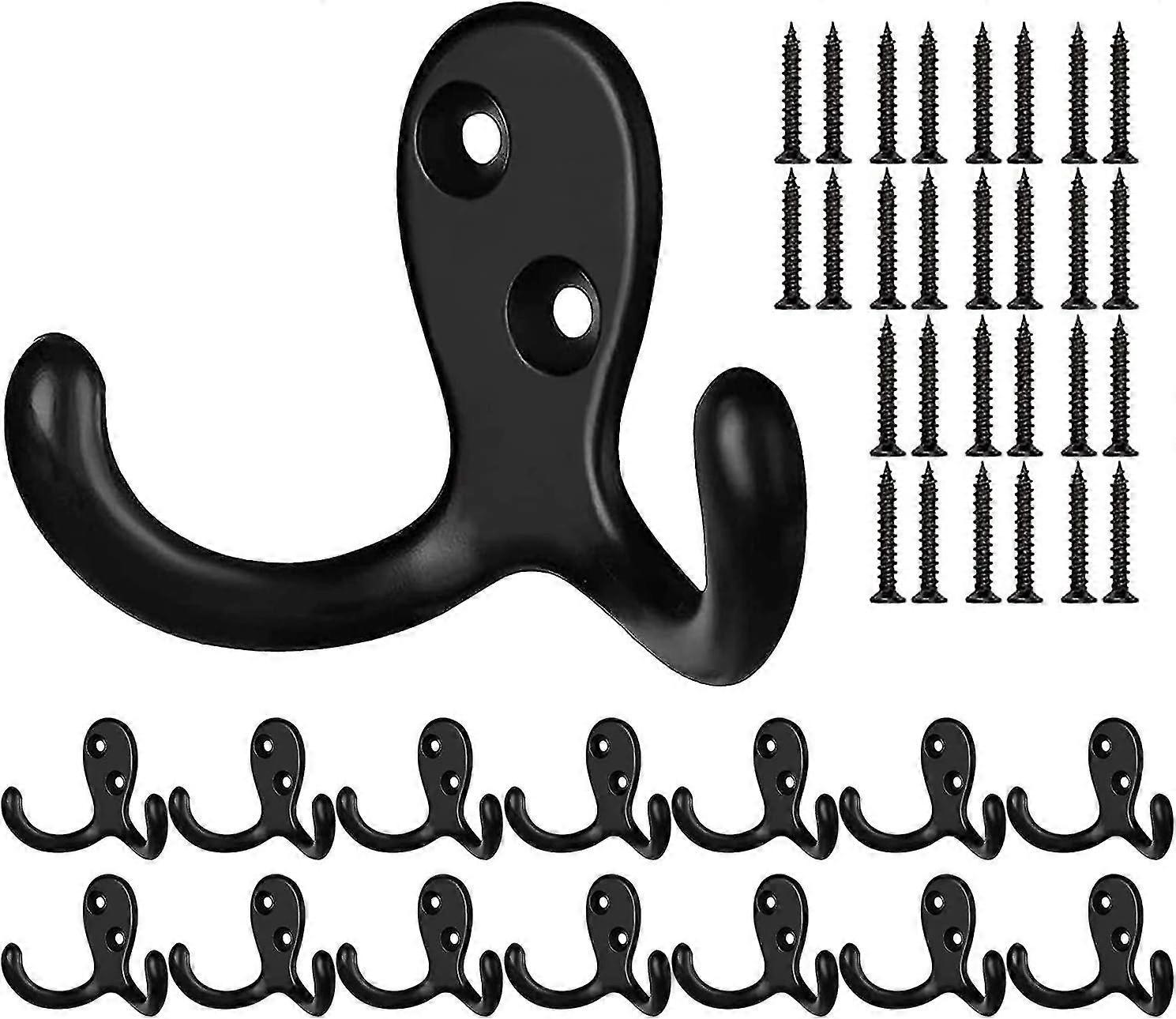 Coat Hooks 14 Pack Hooks With Screws