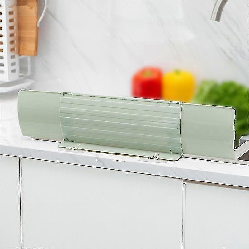 Kitchen Sink Splash Baffle Washing Vegetable Fruit Protector Suction Cup Sink Water Baffle