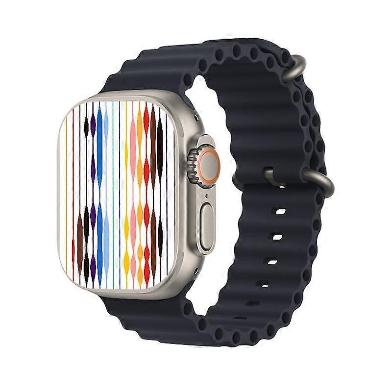 Montre intelligente à bande de silicone de 1,5 pouce