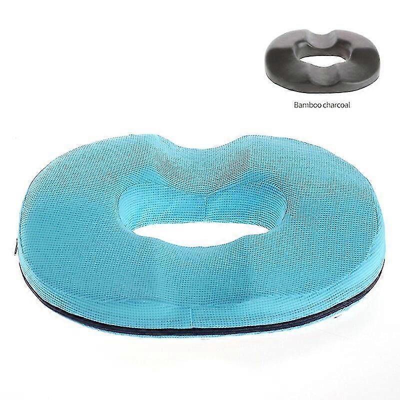 כרית מושב טחורים לסופגנייה להריון ערמונית כרית עצם זנב מושב משרדי לרכב