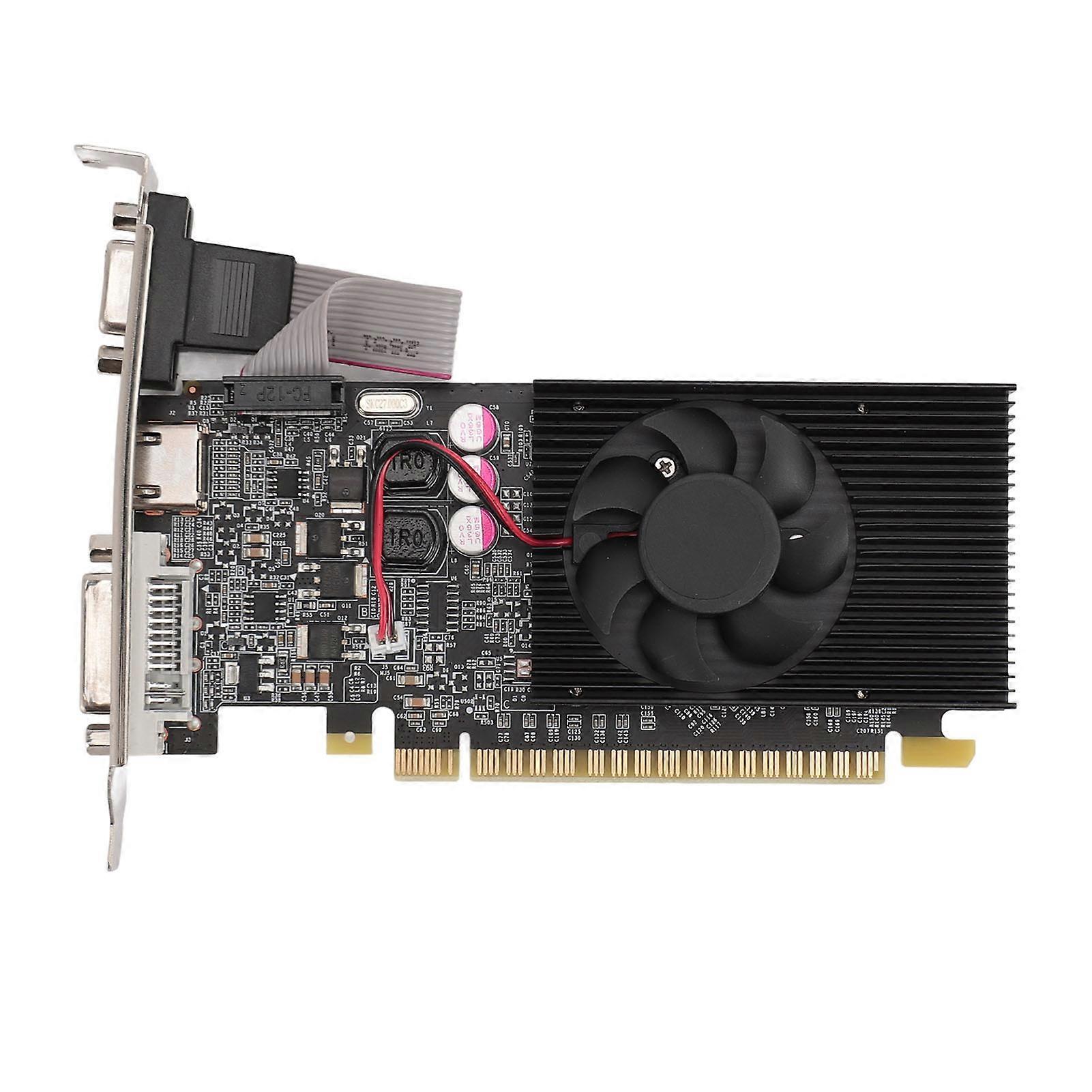 2 GB DDR3 64BIT PCI E Grafikkarte 2560X1600 Auflösung Leise Desktop-Computer Gaming-Grafikkarte für Windows 10 11 7 8