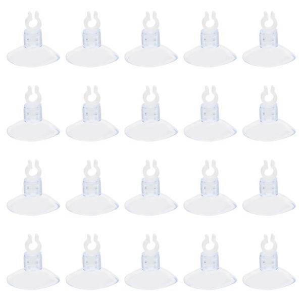 40pcs Aquarium Oxygen Pipe Suction Cup Air Pipe Suction Cup Open Suction Cups