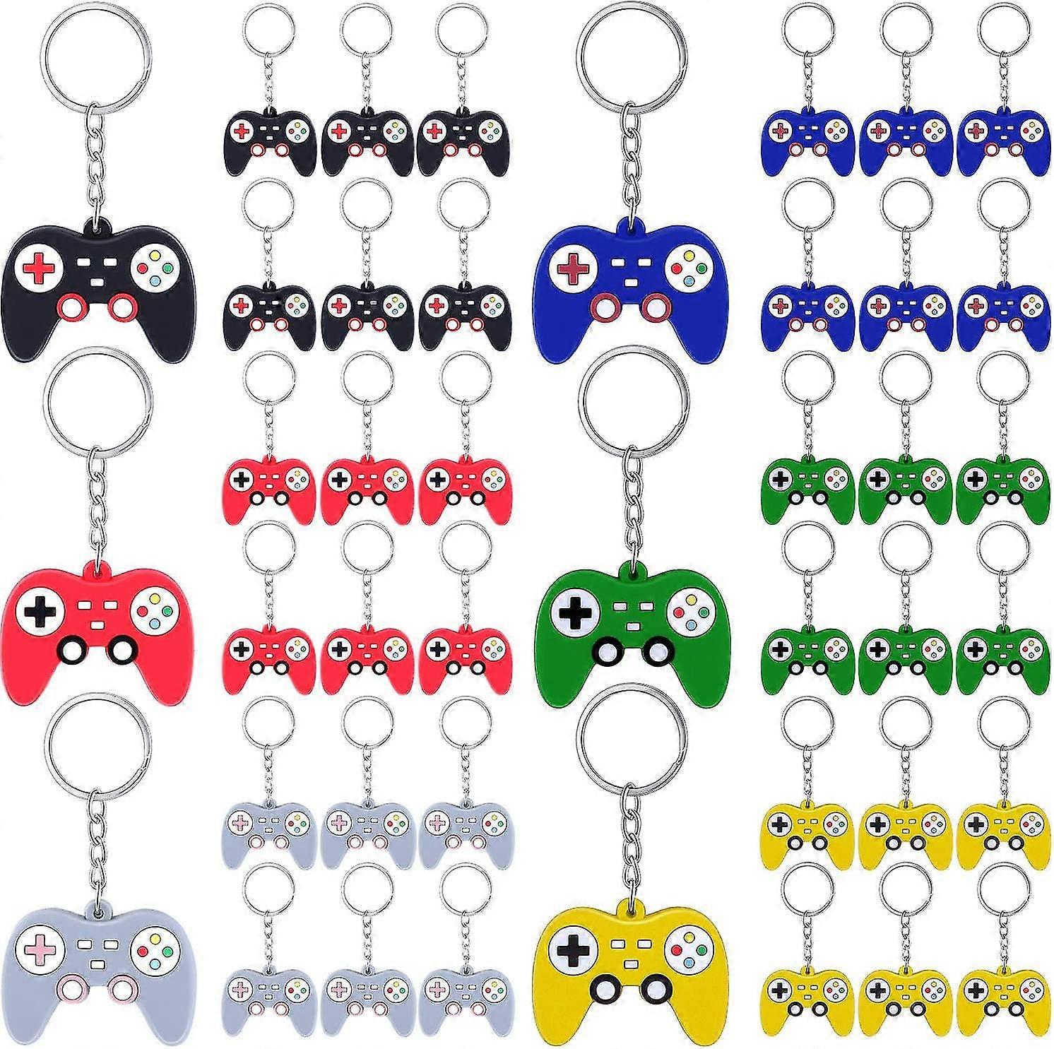36pcs Video Game Controller Schlüsselanhänger Game Controller Key Ring Gaming