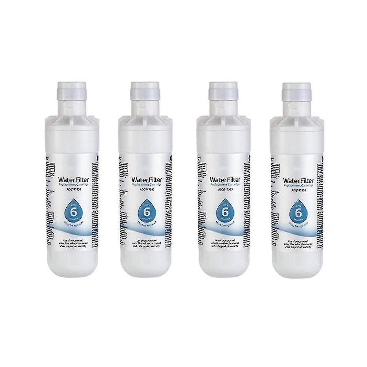 4 Pack Lt1000p Replacement For Refrigerator Water Filter,for Lt1000p3,adq74793501 200 Gallon Refrig - MXBC