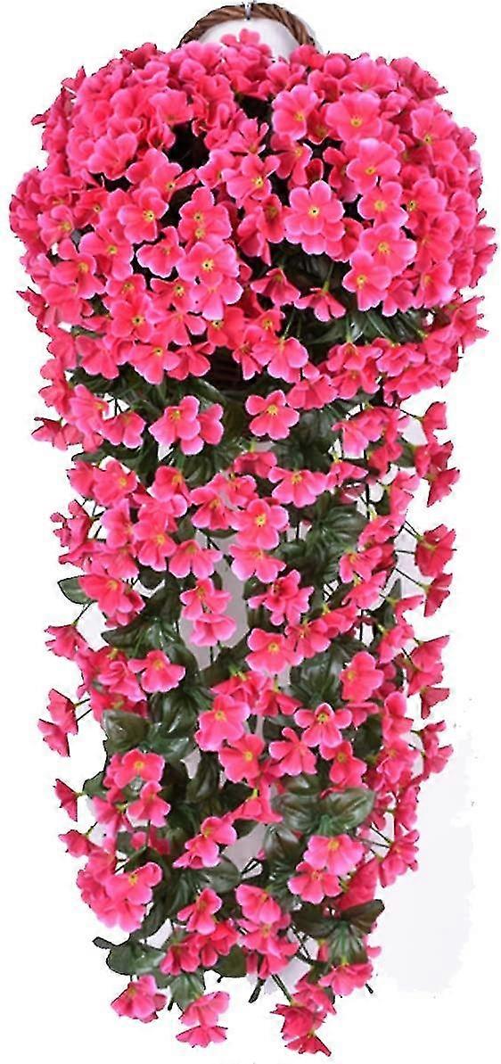 Τεχνητά ψεύτικα κρεμαστά λουλούδια vine plant σπίτι κήπο διακόσμηση εσωτερική εξωτερική παρτίδα