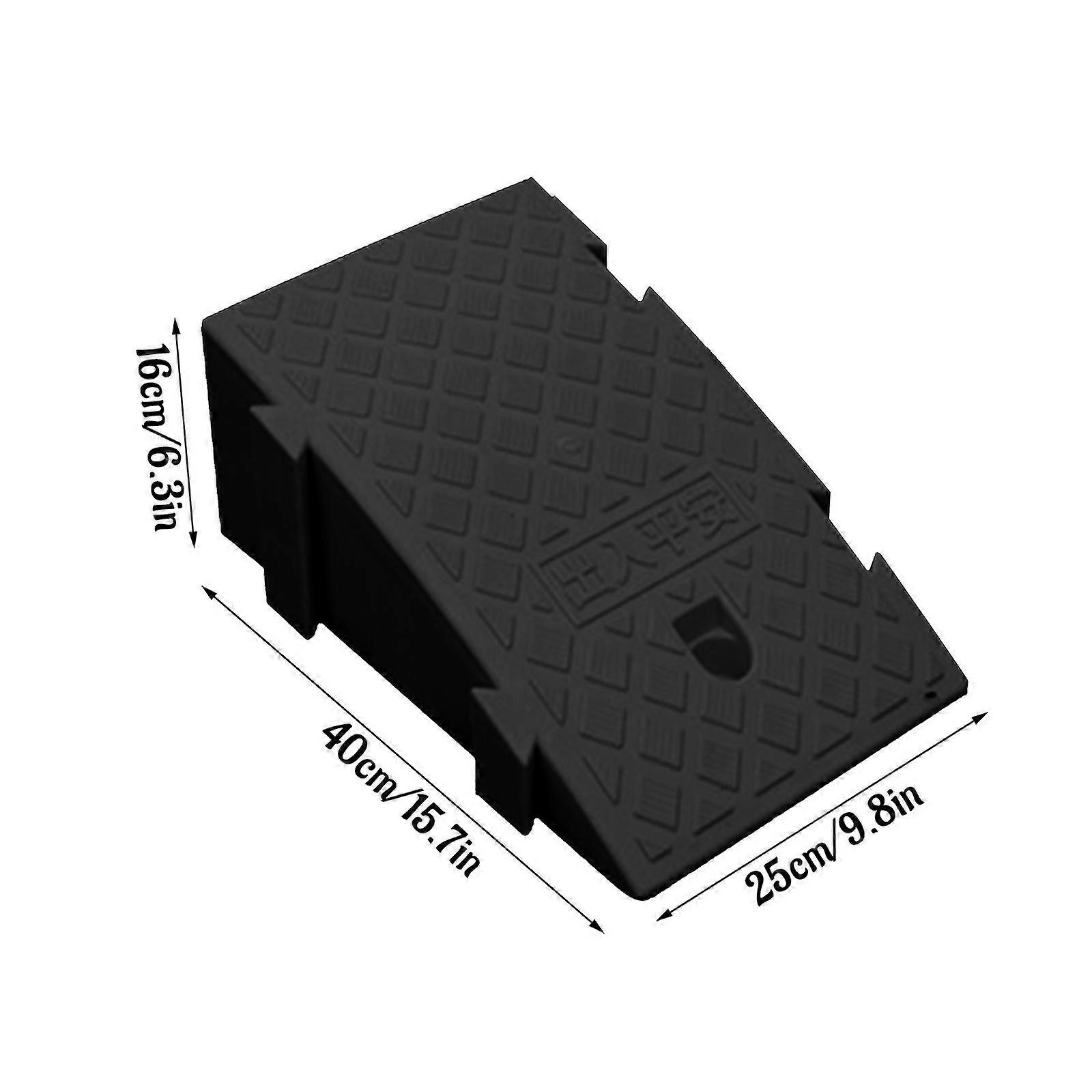 Curb Ramp Portable Lightweight Heavy Duty Plastic Threshold Ramp ...