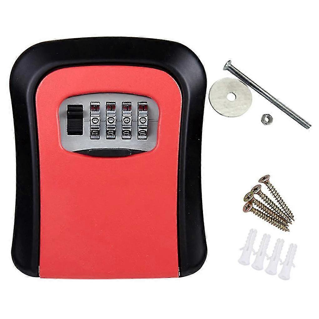 Door Key Storage Box Portable Detachable House Office Building Factory Coded Lock Case Container Accessories
