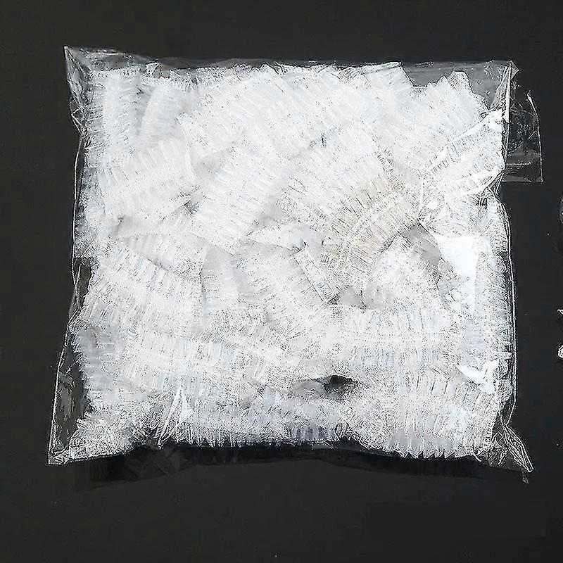 100pcs Ear Protector Caps Disposable Elastic Clear Shower Water Ear Covers