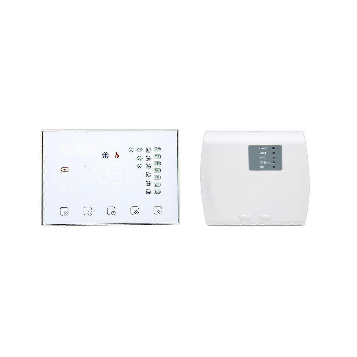 Wifi Rf Thermostat Tuya Smart Temperature Controller Rf Receiver Gas Boiler Heating For Google