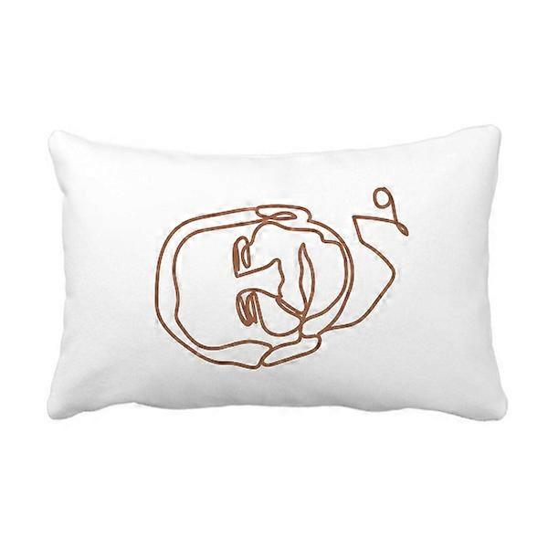 Biden Art Throw Pillow
