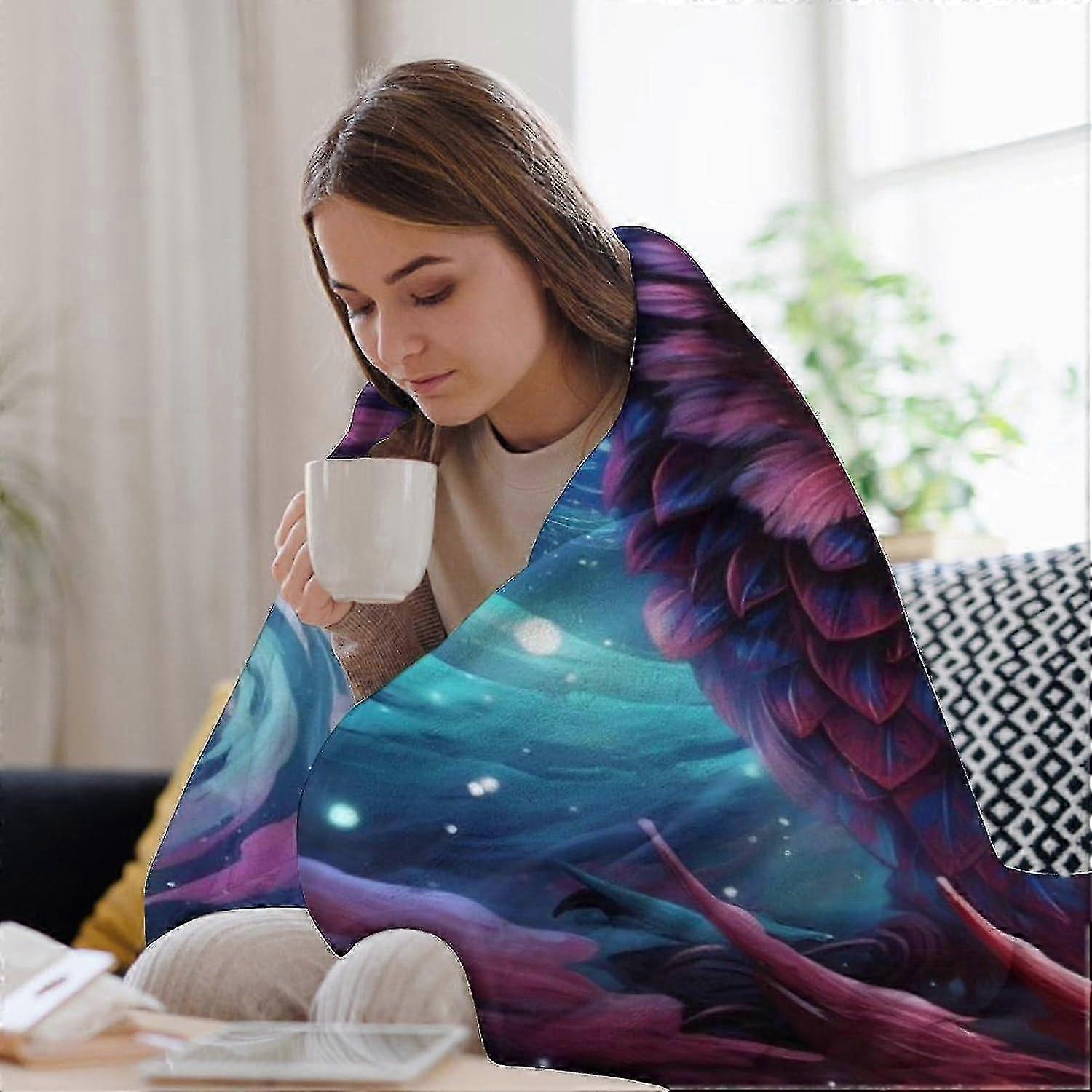 t642 Cobertor Pterossauro Cobertor, Cobertor Fofo, Cobertor Super Quente & Macio, Cobertor Cobertor bn642