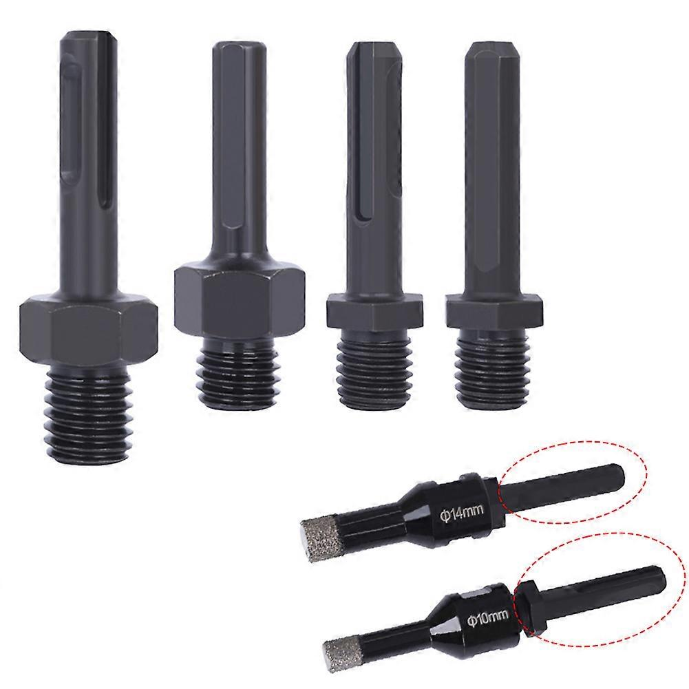 1pc 645mm-73mm M16 To SDS Adapter Drill Converters Connecting Rod Triangular SDS Shank Core Bit Power Tool Accessories