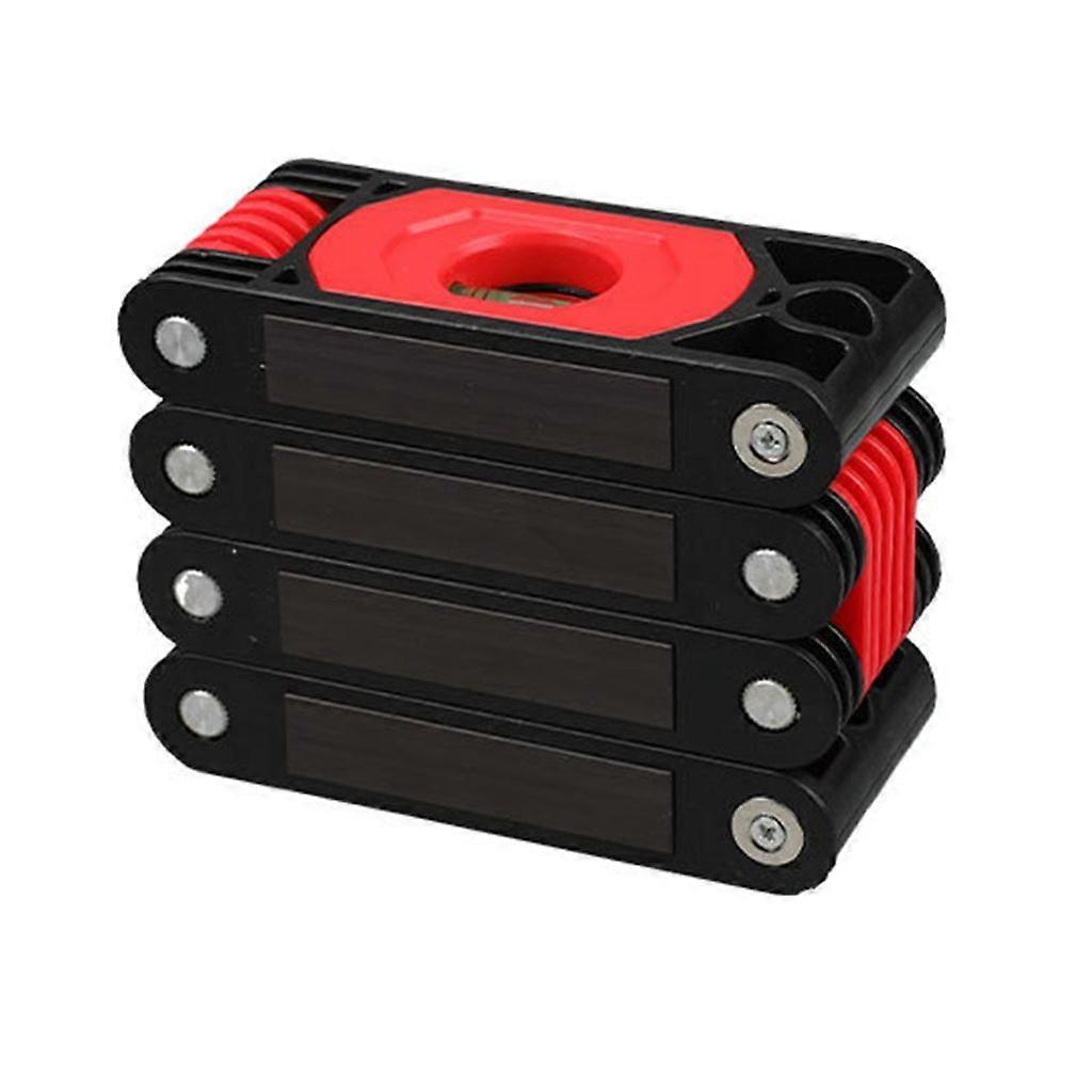 Foldable Level Ruler Household Balance Ruler, Multi Angles Line Drawing Level