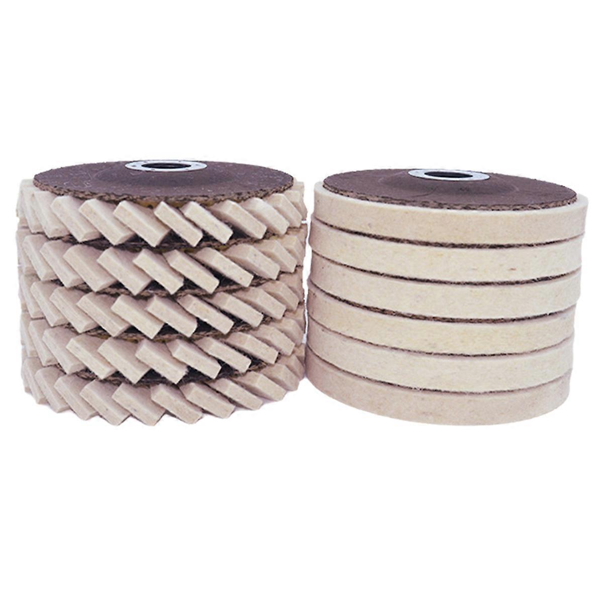 Ruota in feltro di lucidatura Smerigliatrice angolare di lucidatura in feltro fine di alta qualità adatta per auto, camion, camper, motociclette