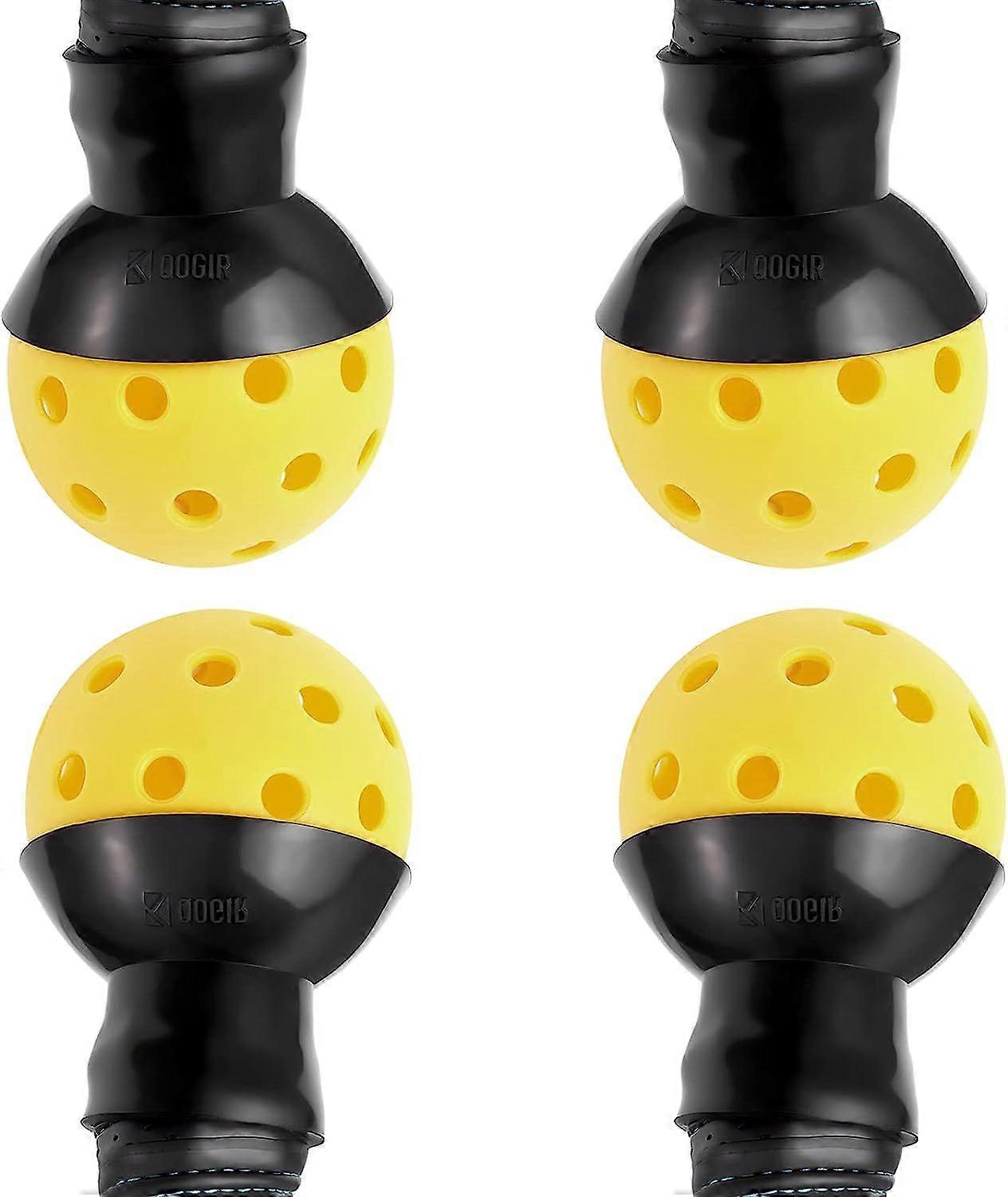 Pickleball Ball Retriever: Easy Pickleball Ball Accessory to Pick Up Pickleball Balls Without Bending Over, Attaches to Pickleball Paddle Bottom, Fits