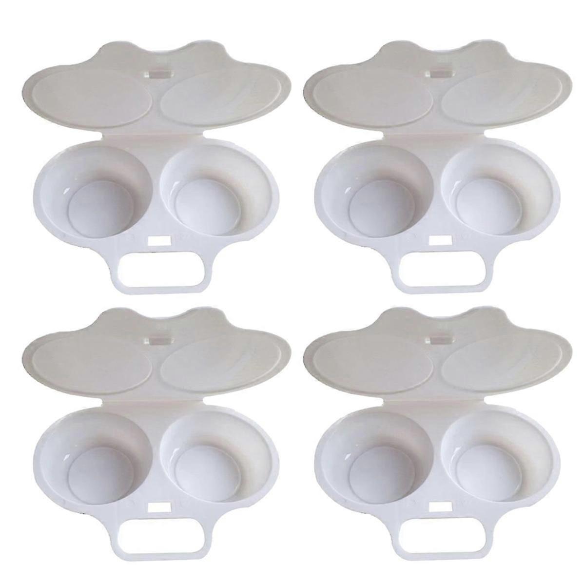 Microwave Egg Steamer Omelette Round Egg Steamer Cooking Mold Egg Boiling Tool Kitchen Egg Gadget