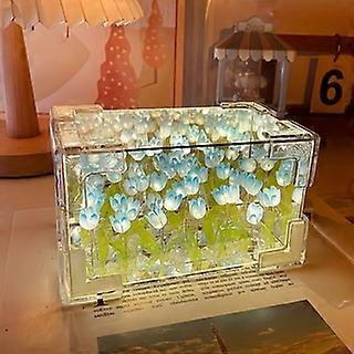 20個の青色LEDを備えたキューブナイトランプ-DIYセット