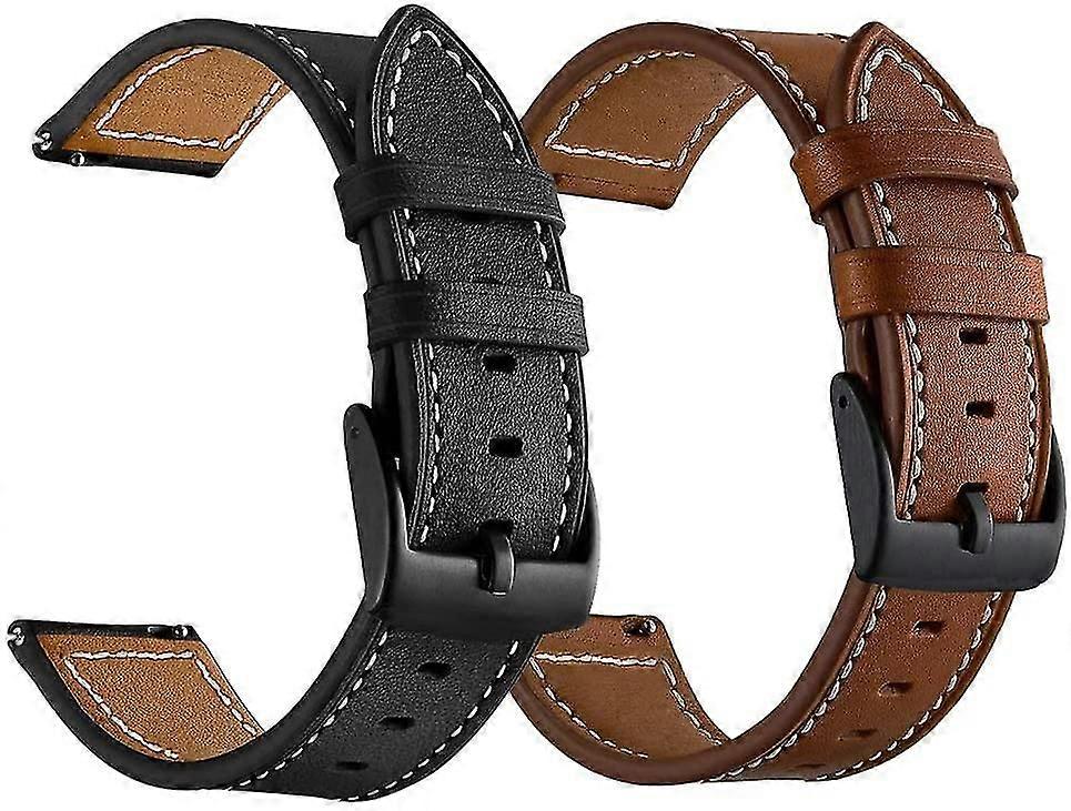 Leather Band Compatible Compatible With Galaxy Watch 4 Classic Bands