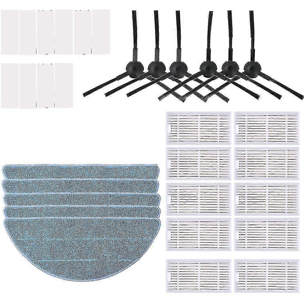Hepa Filter Mop Cloth Side Brush For Chuwi Ilife V5 Pro X5 V5 Robot