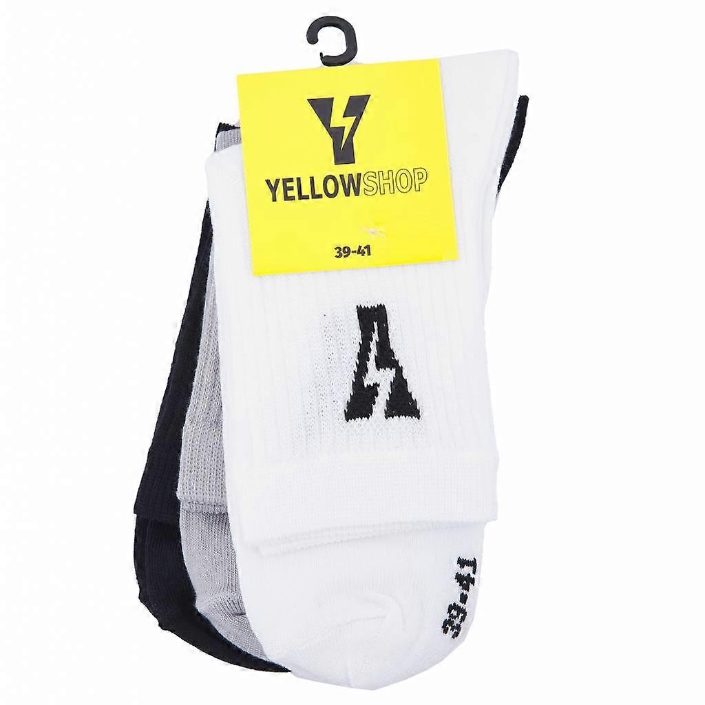 Yellowshop-sukat 3 ukkossukan pakkaus