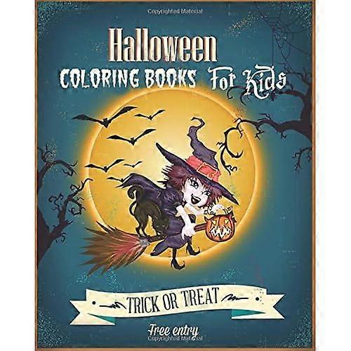 Halloween Coloring Books for Kids