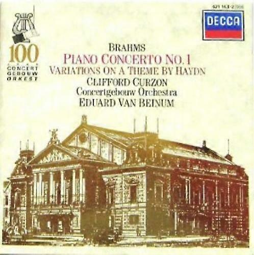 brahms piano concerto no 1 variations o CD
