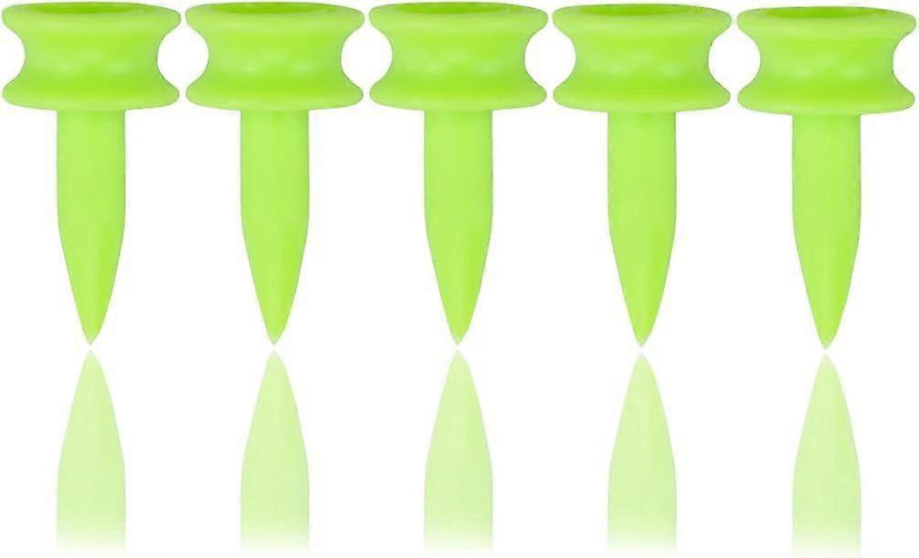 Small Green Golf Tees - 25MM Plastic Tees (1 inch)