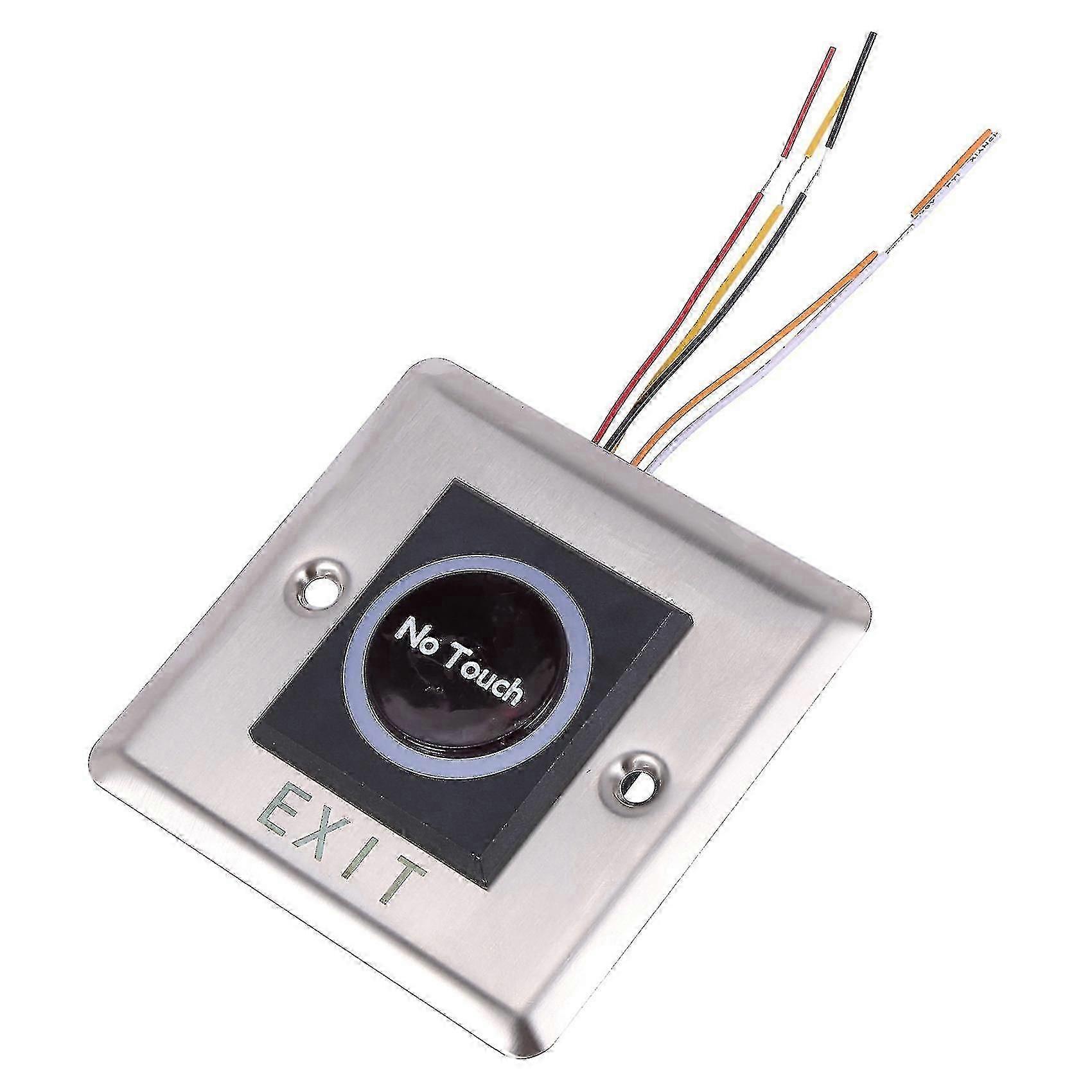 Switch Door Exit Button 12v Ir No Press Door Release Exit Button