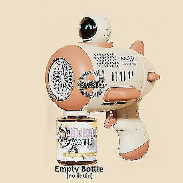 Bubble gun machine, Portable and Fun - Shaped Toy with Detachable Empty Bubble Water Bottle (No Liquid Included)
