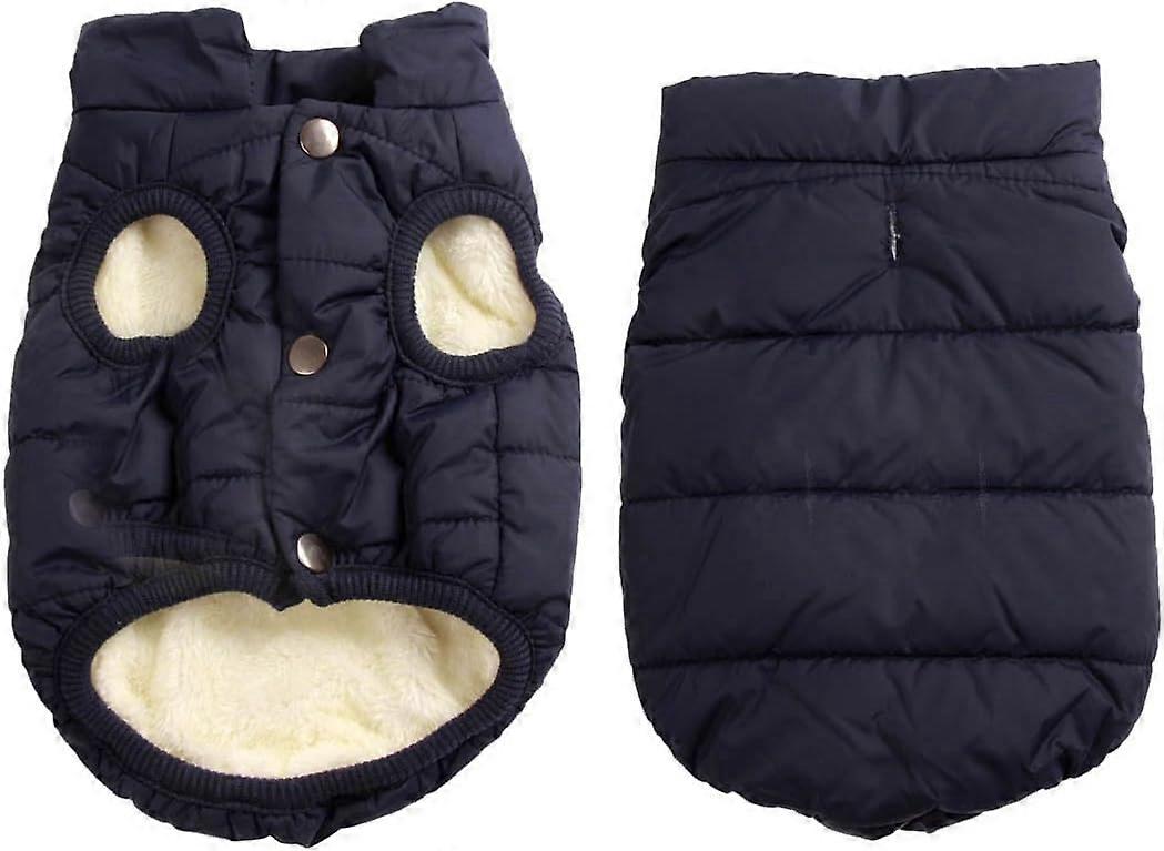 Lined dog jacket for winter and cold weather, soft