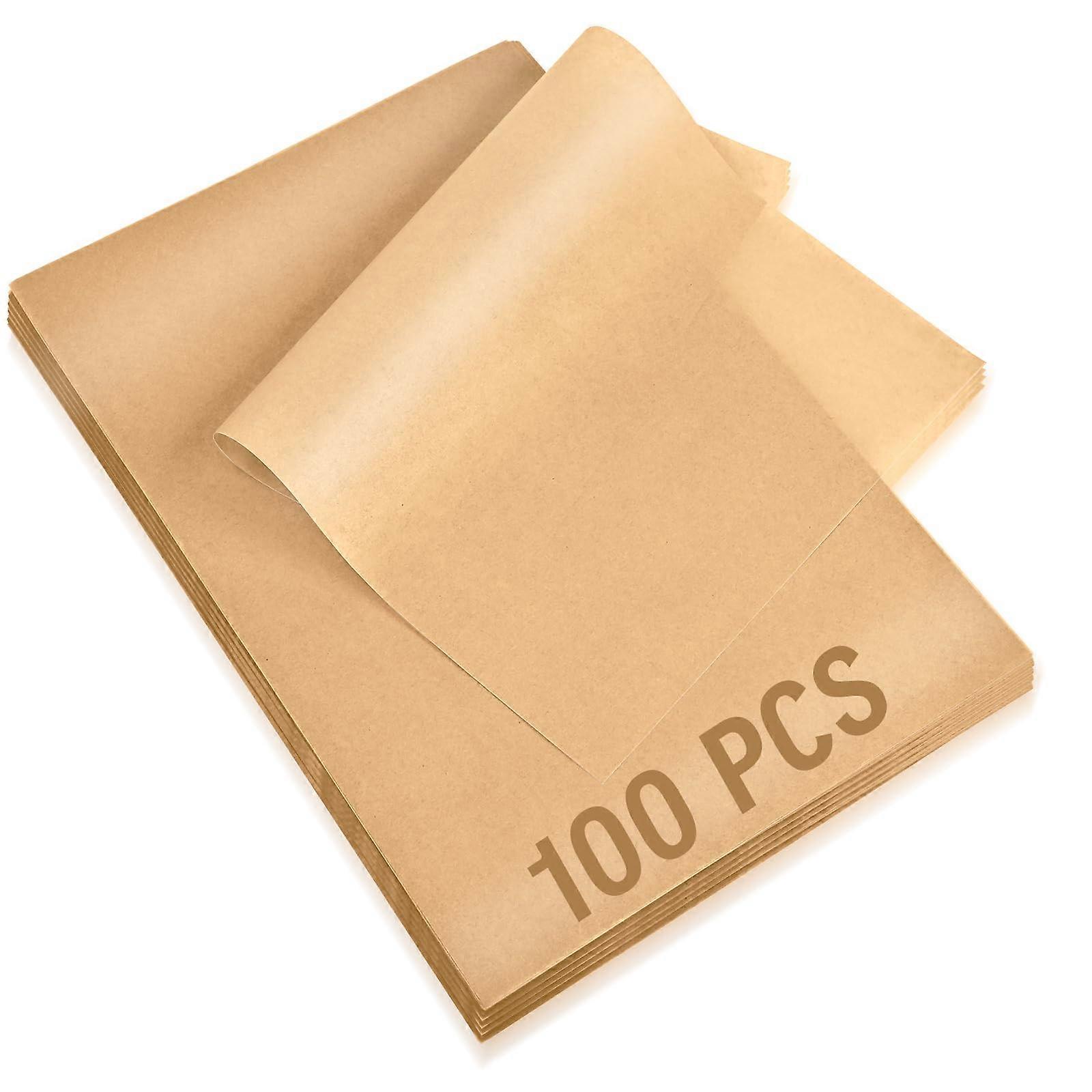 100-Pre-Cut Parchment Sheets, 9x13-Inch Non-Stick Baking Paper
