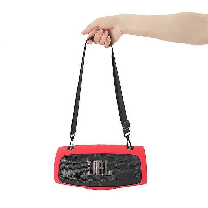 Soft Protective Case for JBL Xtreme 3 Anti-scratch Silicone Case (without Shoulder Strap)-Red