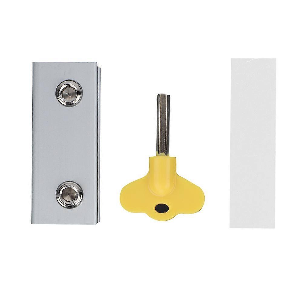 Aluminum Alloy Sliding Window Lock for Child Safety - Secure Lock for Kids, Adjustable Size, Easy Install