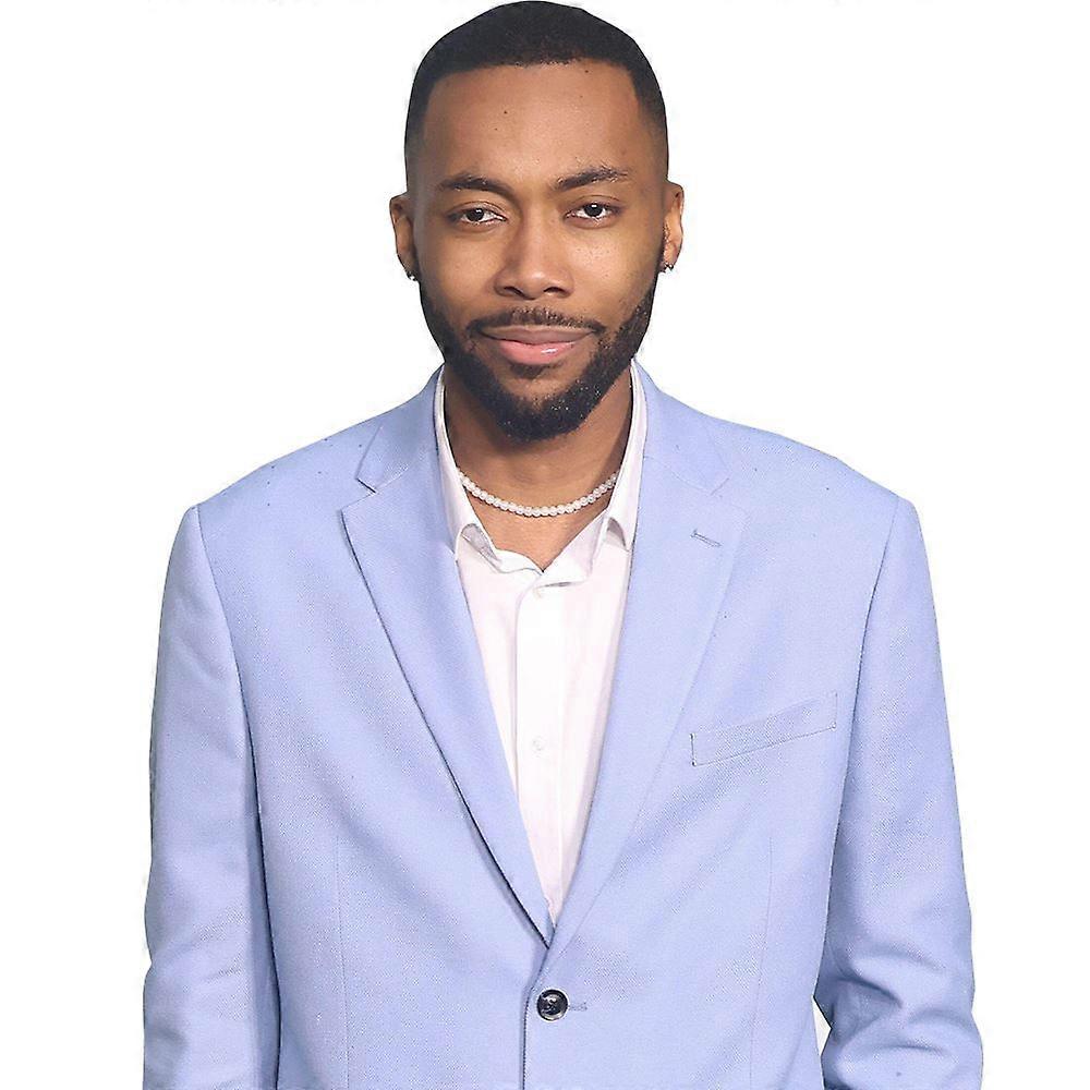 Dujon Anderson (Blauer Anzug) Halbkörper Buddy Ausschnitt