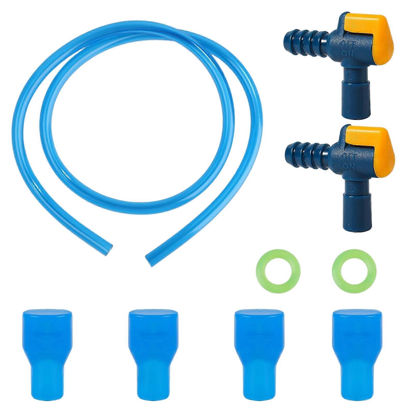 Water Bottle Tube Backpacks System Hose Kits Hydrations Drinking Pack Hose and Bites Valves for Most Hydrations Pack