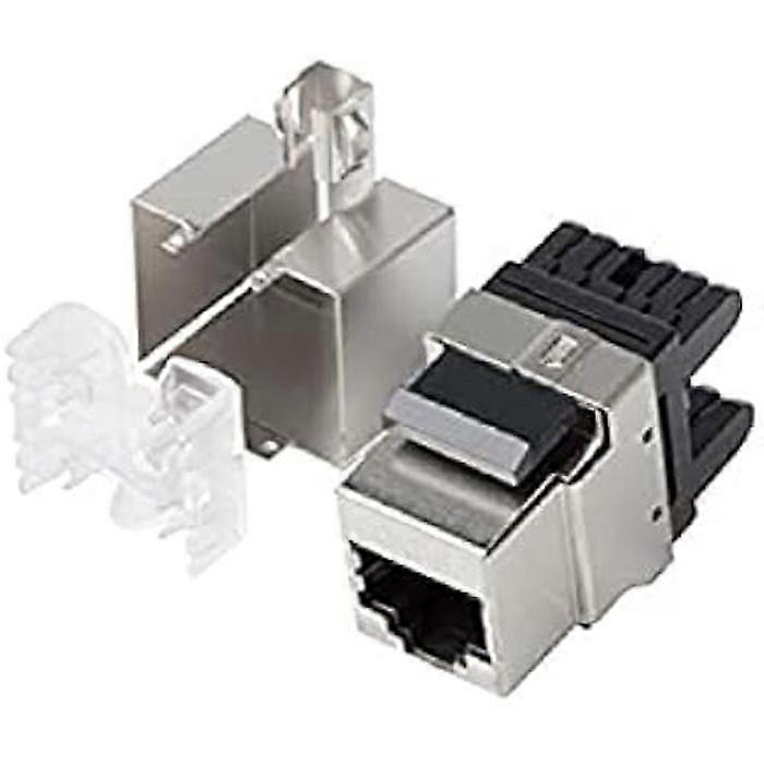 Lanberg KSF6-1000 Keystone Connector Ethernet RJ45 Cat.6 FTP 180 degrees