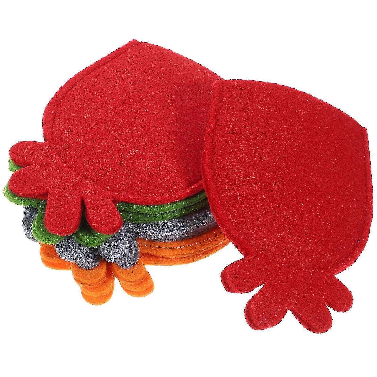 8Pcs Pineapple Shaped Easter Eggs Holder Easter Party Table Decor Easter Eggs Containers Bags