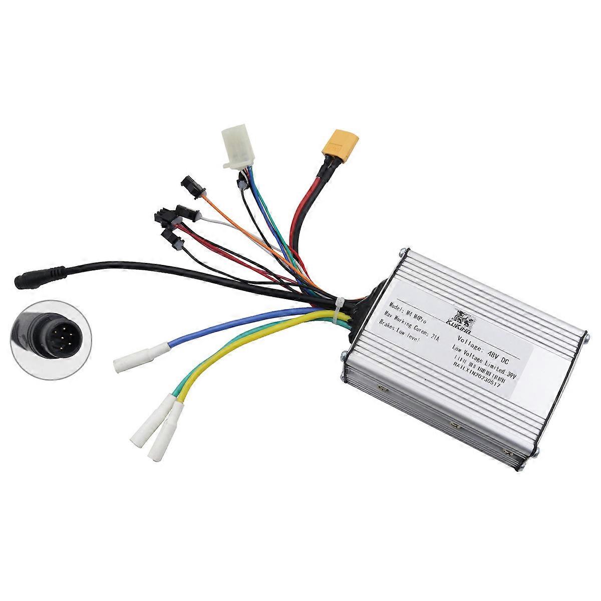 Intelligent Brushless Motor Controller, Aluminium Alloy Shell Ensures Durable Performance For Electric Scooters And Bicycles, Heat Dissipation Design