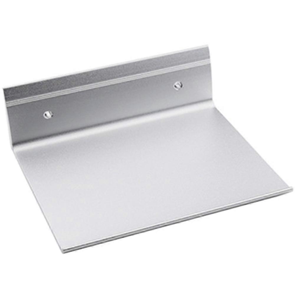 Floating wall mounted shelf, small shelf for Bluetooth speakers, webcam, mobile phones, mesh router, metal toy shelf