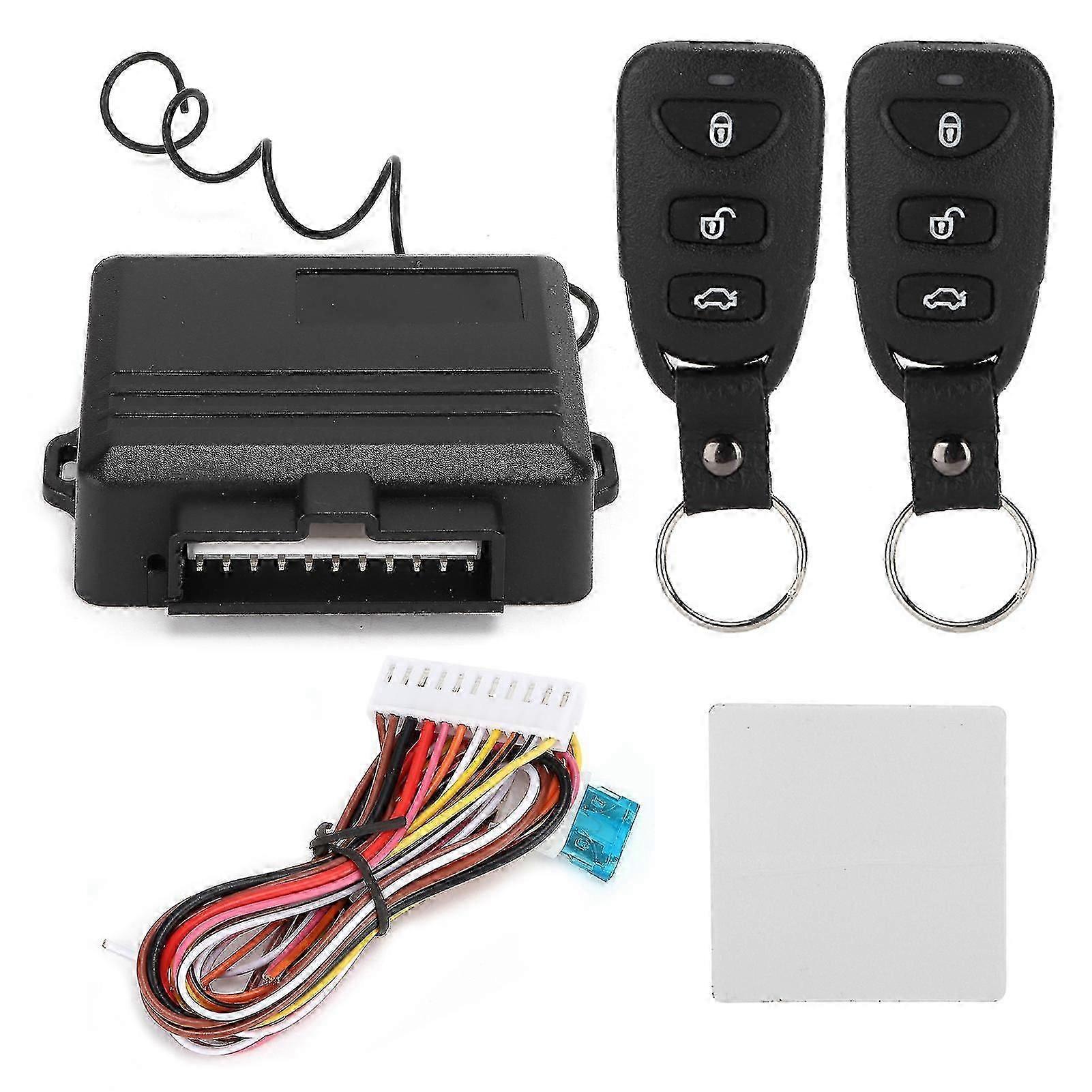 12V Car Remote Central Kit 433.92MHz Door Locking Vehicle Keyless Entry System Universal