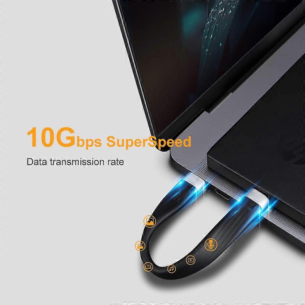 4K USB-C 3.1 Gen 2 Cable 10G Emark Chip Short Type C USB-C to USB-C ...