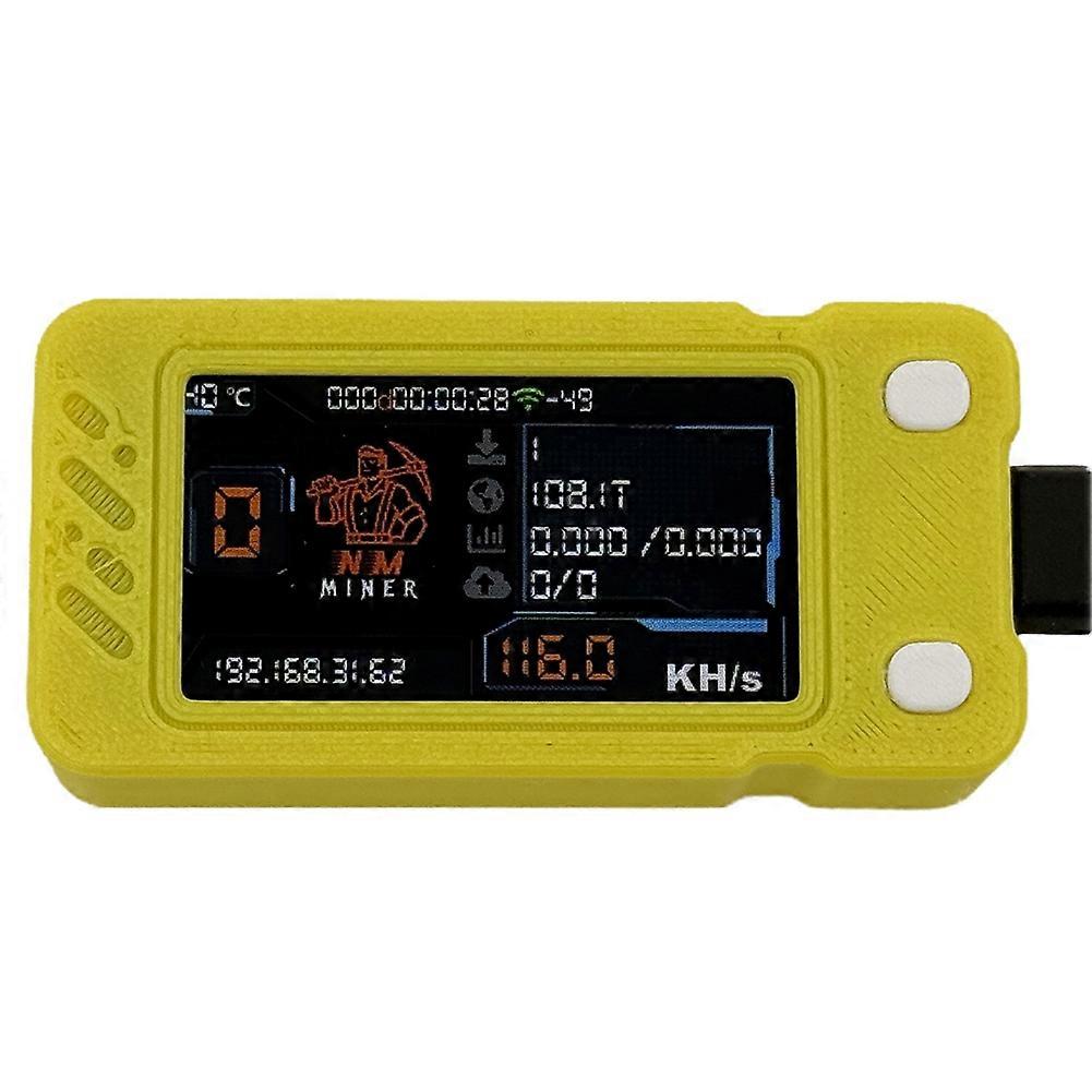 Upgraded Nerdminer 118KH/S BTC Solo Lottery Miner Mini ASIC Miner Bitcoin  BTC Miner Nerd Miner